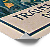 アンティベス,フランスヴィンテージ旅行ポスター ポスター (角)