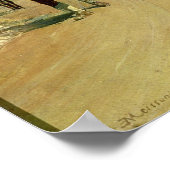 アンティベス、馬に乗る、1868年 ポスター (角)