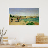 アンティベス、馬に乗る、1868年 ポスター (キッチン)