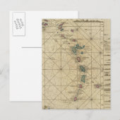 アンティル、チャリビー諸島 ポストカード (正面/裏面)