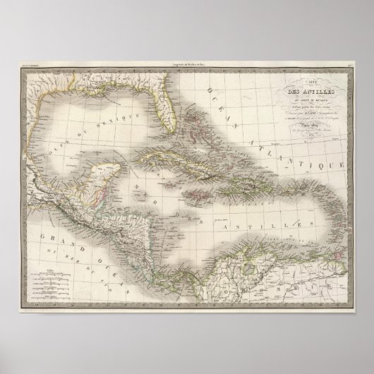 アンティル – 西インディ ポスター (正面)