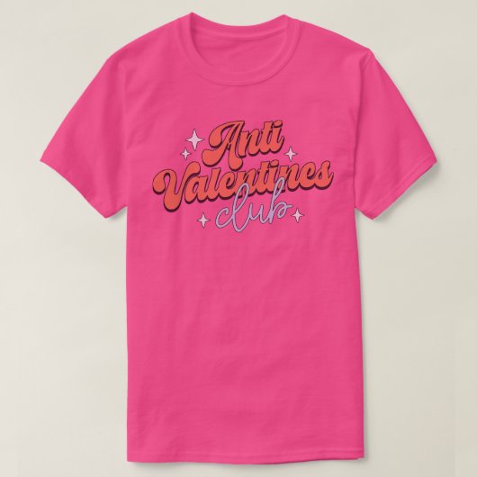 アンティヴァレンティスクラブ Tシャツ (デザイン正面)