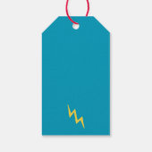 アンティークおもちゃロボット誕生日 ギフトタグ (裏面)