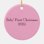 アンティークとオオカミ セラミックオーナメント (裏面)