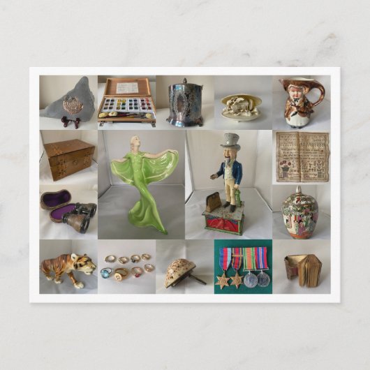アンティークとコレクション ポストカード (正面)