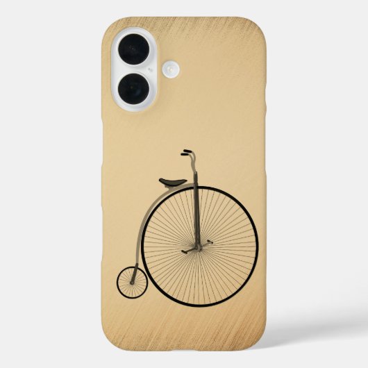 アンティークな大型自転車 レトロテイスト Case-Mate iPhoneケース (裏面)