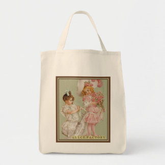 アンティークな子供達 0100 トートバッグ