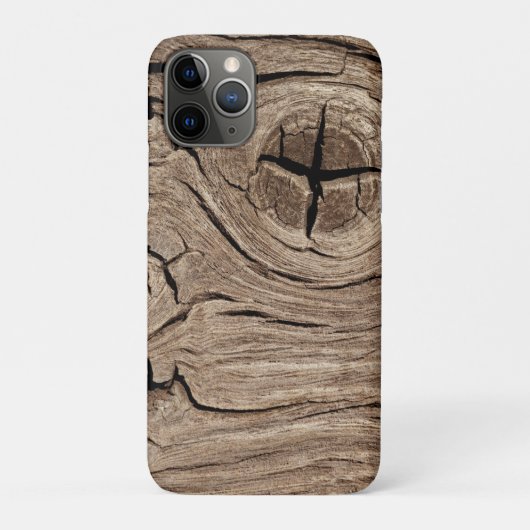 アンティークな木材, ビンテージ Case-Mate iPhoneケース (裏)