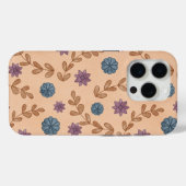 アンティークな水彩花柄 Case-Mate iPhoneケース (裏面 (横))