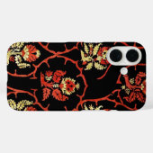 アンティークな花模様 Case-Mate iPhoneケース (裏面 (横))