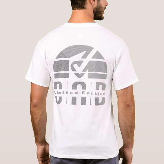 アンティークな視覚的感情としての父性: Dad Ever Tシャツ (裏面)