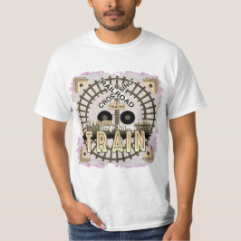 アンティークな鉄道の列車Tシャツ Tシャツ