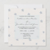 アンティークな魅力のウェディング招待状 招待状 (裏面)