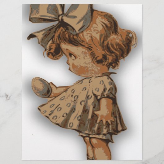 アンティークのイースターエッグ レターヘッド (正面)