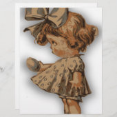 アンティークのイースターエッグ レターヘッド (正面/裏面)