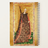 アンティークのタロッツ、騎士と剣のメイド ノートブック (裏面)