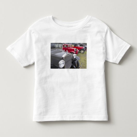アンティークのフォード自動車 トドラーTシャツ (正面)