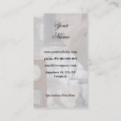 アンティークのブティックの名刺 名刺 (裏面)