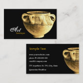 アンティークのブティックの名刺 名刺 (正面/裏面)