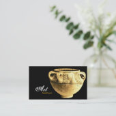 アンティークのブティックの名刺 名刺 (スタンド正面)