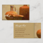 アンティークのブティックの名刺 名刺 (正面/裏面)