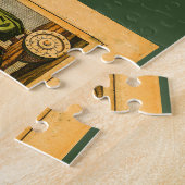 アンティークの世界地図 – ジョアンブレウ – 1664 ジグソーパズル (側面)