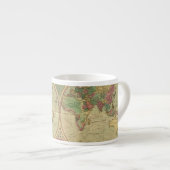 アンティークの世界地図Carington Bowles, circa 1780 エスプレッソカップ (正面右)