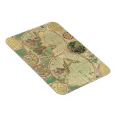 アンティークの世界地図Carington Bowles, circa 1780 マグネット (右側)