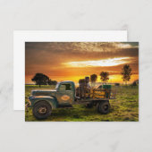 アンティークの取り込み先 サンキューカード (正面/裏面)