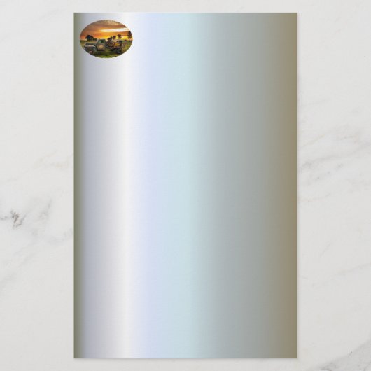 アンティークの取り込み先 便箋 (正面)