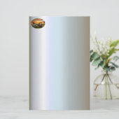 アンティークの取り込み先 便箋 (スタンド正面)