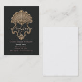 アンティークの名刺 名刺 (正面/裏面)