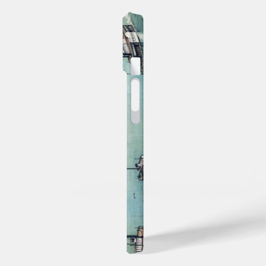 アンティークの地図セントルイス・ミズーリ・ミシシッピ川 Case-Mate iPhoneケース (裏面 / 左)