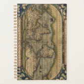 アンティークの地図 プランナー手帳 (正面)