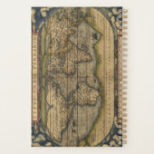 アンティークの地図 プランナー手帳 (裏面)