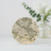 アンティークの地図, 1596, America Sesive Novus Orbis 招待状 (スタンド正面)