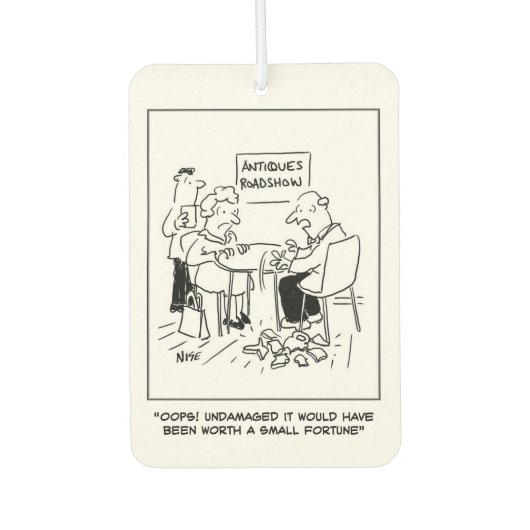 アンティークの専門家が貴重なアイテムを廃棄 カーエアーフレッシュナー (正面)