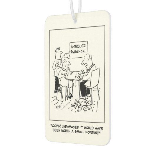 アンティークの専門家が貴重なアイテムを廃棄 カーエアーフレッシュナー (左)