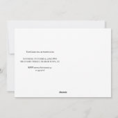 アンティークの幽霊屋敷のカスタムハロウィン招待状 シーズンカード (裏面)