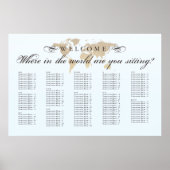 アンティークの座席一覧 ポスター (正面)