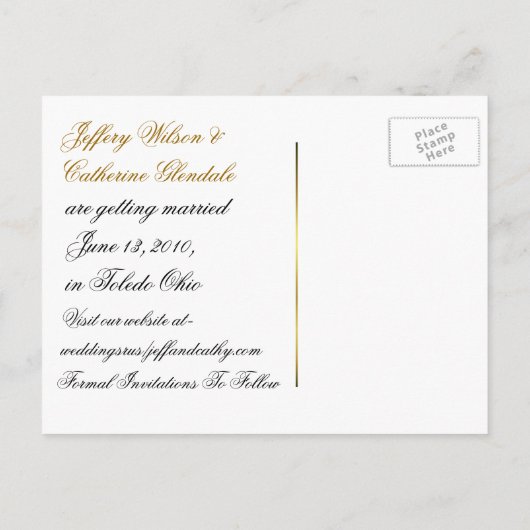 アンティークの検索ポストカードの保存 案内ポストカード (裏面)