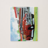 アンティークの1954年のシボレーのトラック ジグソーパズル (縦)