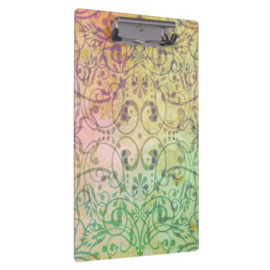 アンティークのARTオーナメントパターン クリップボード (右)