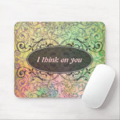 アンティークのARTオーナメントパターン マウスパッド (マウス)