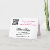 アンティークはあらゆる大事な行事のためにTrikeカスタマイズ カード (裏面)