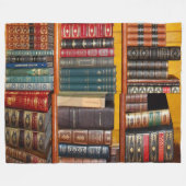 アンティークはフリースブランケットを予約します フリースブランケット (正面(横))