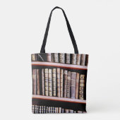 アンティークはブッククラブまたは愛書家のための写真を予約します トートバッグ (裏面)