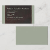 アンティークは名刺を売り払います 名刺 (正面/裏面)