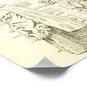 アンティークアイボリーソープビクトリアンド救済 – ガールズ・レディ ポスター (角)