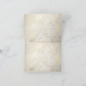 アンティークアイボリー花弔慰慰霊書 カード (内部)